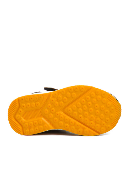 Brown-Cat Yellow Baby Boots 1519 B