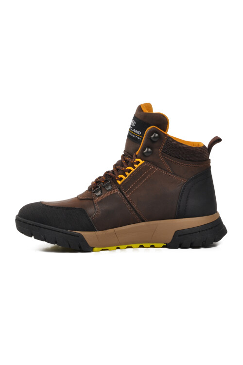 Brown Nubuck Mens Outdoor Boots 152-18491 M