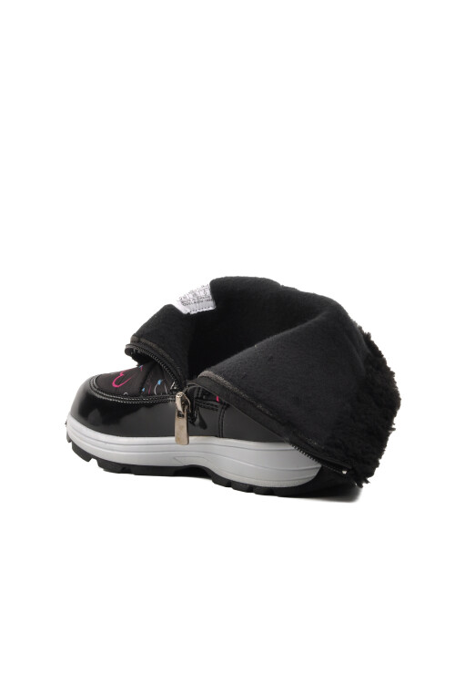 Black Girls Snow Boots 1555 P