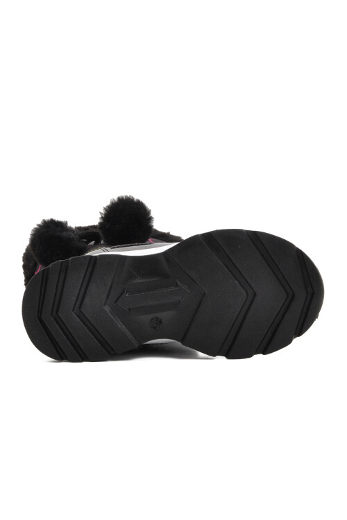 Black Girls Snow Boots 1555 P