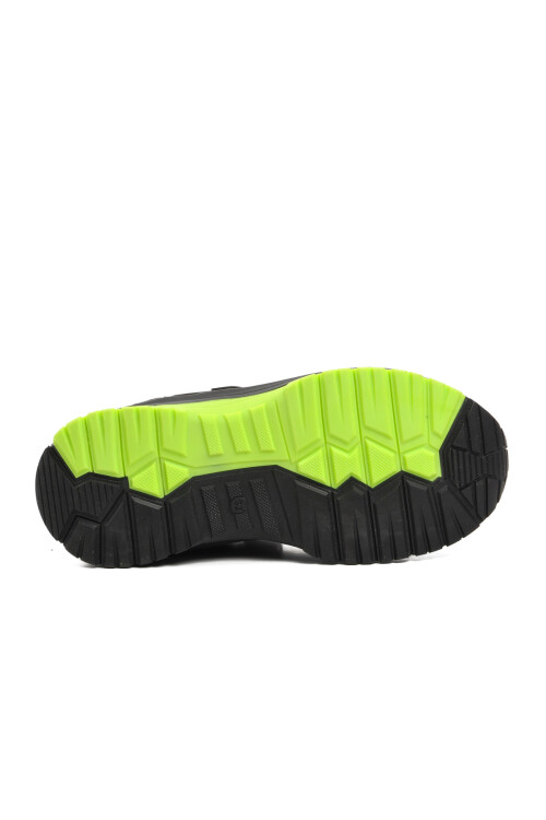 Siyah-Fosfor Sarı  Çocuk Outdoor Ayakkabı 1572 F