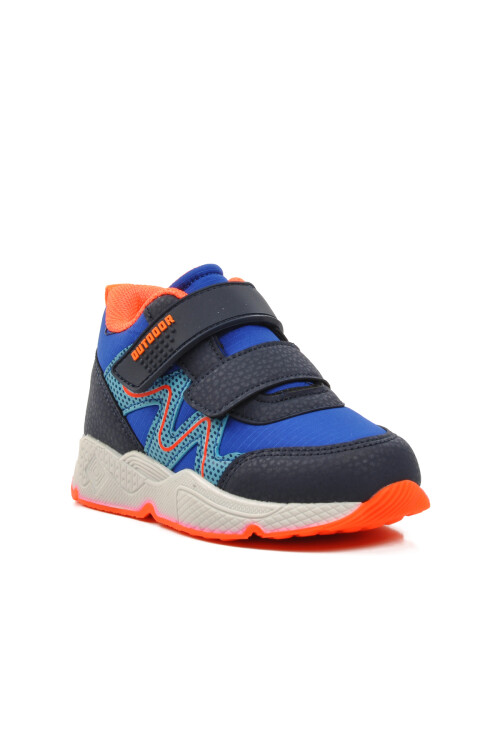 PepinoSaks-Lacivert-Fosfor Turuncu  Bebek Outdoor Bot 1576 B