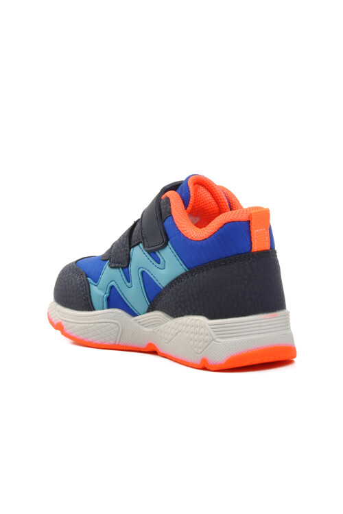 PepinoSaks-Lacivert-Fosfor Turuncu  Bebek Outdoor Bot 1576 B