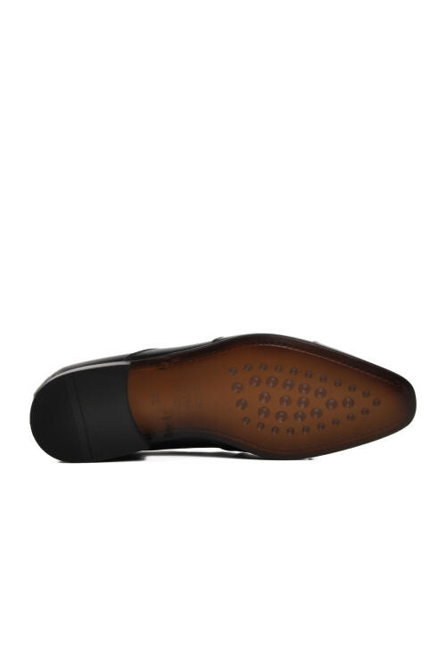 حذاء رجالي كلاسيكي عائم أسود-أسود 19117 M