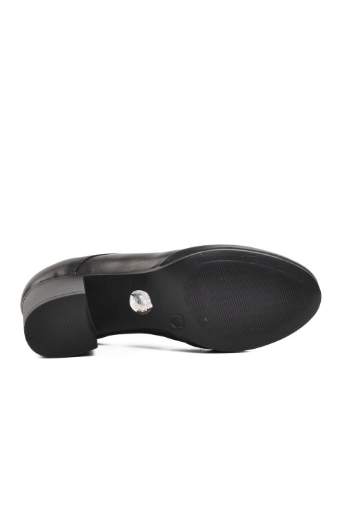 حذاء نسائي أسود بكعب عالٍ 1911940K Z