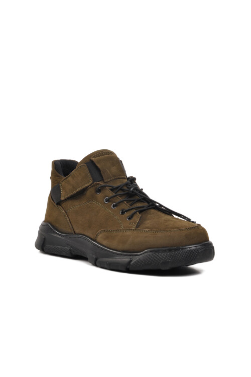 Haki Nubuk Hakiki Deri Erkek Bot 220010-1 M