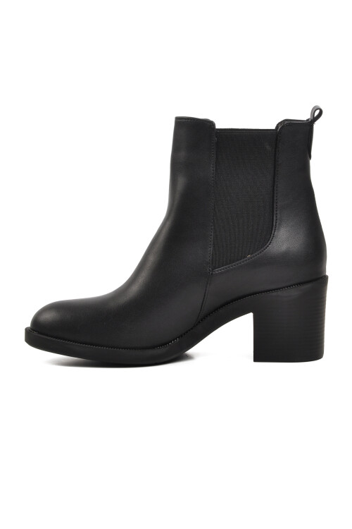 حذاء نسائي أسود من الصوف الداخلي 224533 Z