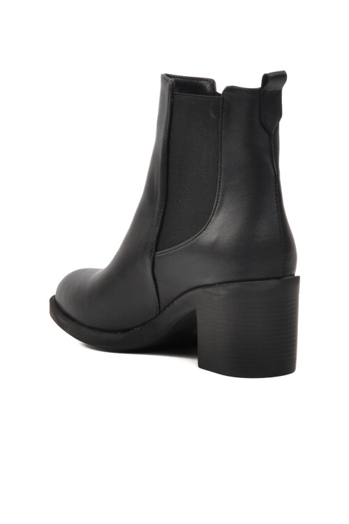 حذاء نسائي أسود من الصوف الداخلي 224533 Z