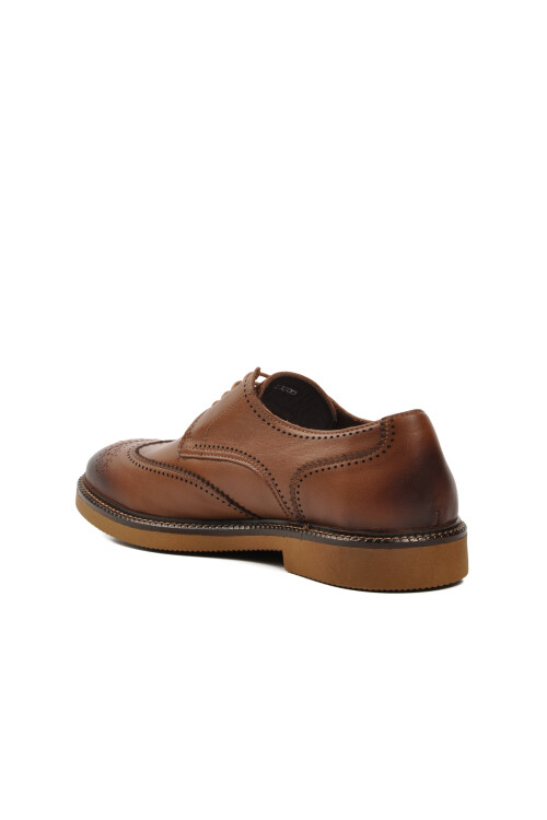 Walnut Genuine Leather Mens Casual Shoes 23200 M