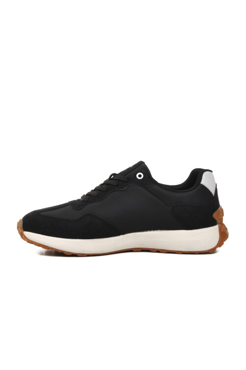 Black Mens Sneakers 23528 M
