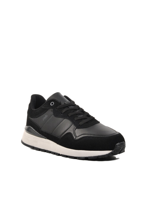 Black Mens Sneakers 23547 M
