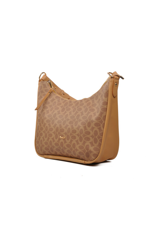 حقيبة كتف نسائية من جلد المنك 2390051K