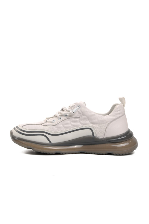 Beyaz  Erkek Günlük Ayakkabı 23K504-2 M