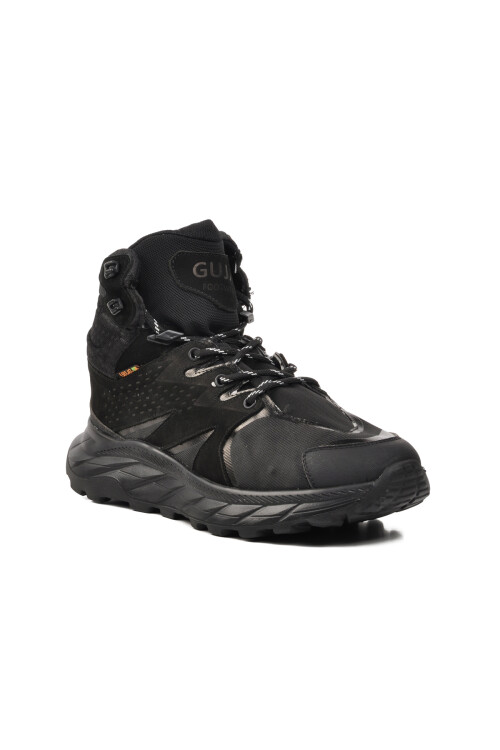 gujaBlack Men's Outdoor Boots 23K539-1 M