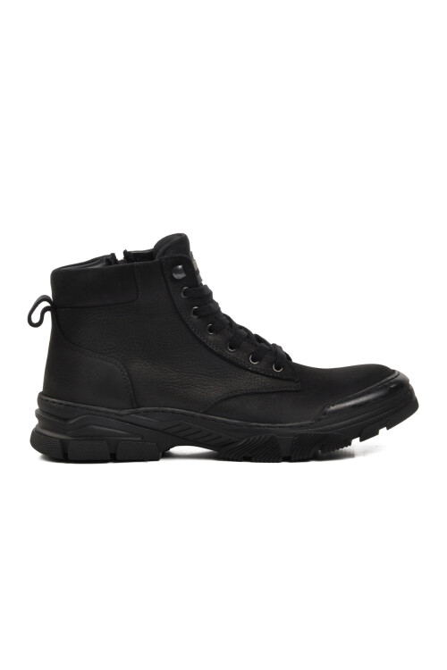 Black Nubuck Mens Boots 240038 M