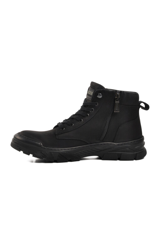 Black Nubuck Mens Boots 240038 M