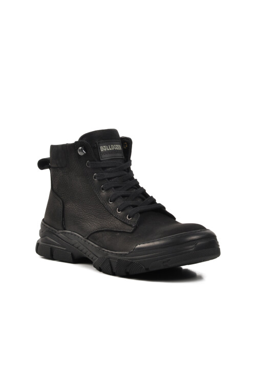 Black Nubuck Mens Boots 240038 M