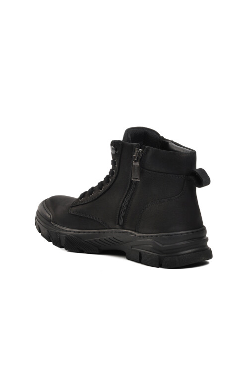 Black Nubuck Mens Boots 240038 M