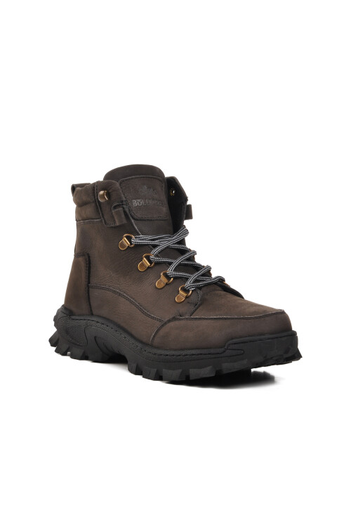 Antrasit Nubuk Hakiki Deri Erkek Outdoor Bot 240068 M