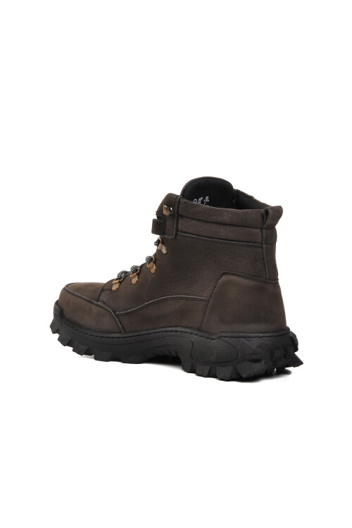 Antrasit Nubuk Hakiki Deri Erkek Outdoor Bot 240068 M