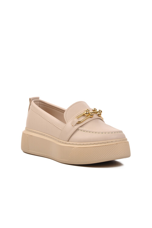 حذاء كاجوال نسائي بيج 261075 Z