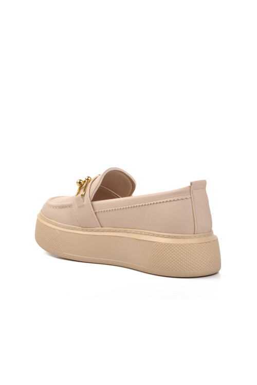 حذاء كاجوال نسائي بيج 261075 Z