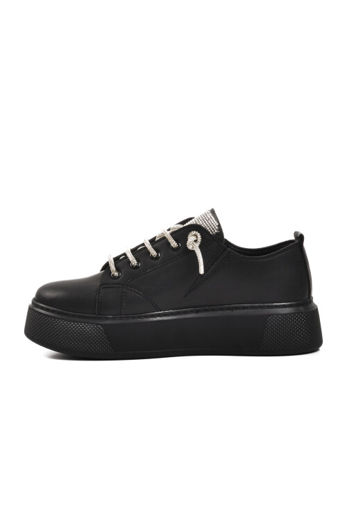 Black Womens Sneakers 261079 Z