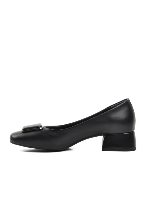 ايكمودحذاء نسائي أسود بكعب عالٍ 289208 Z