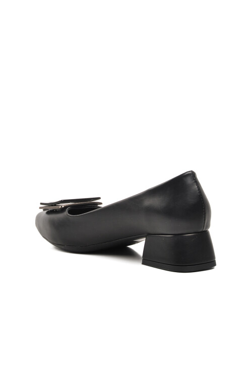 ايكمودحذاء نسائي أسود بكعب عالٍ 289216 Z