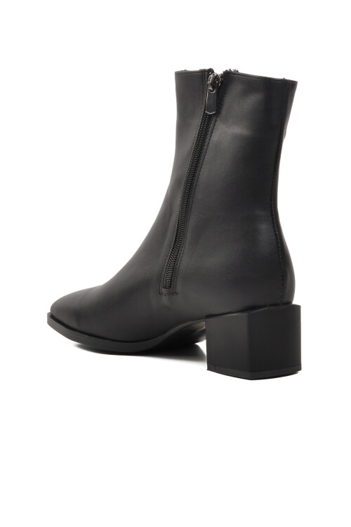 ايكمودحذاء نسائي أسود من الصوف الداخلي 328116 Z