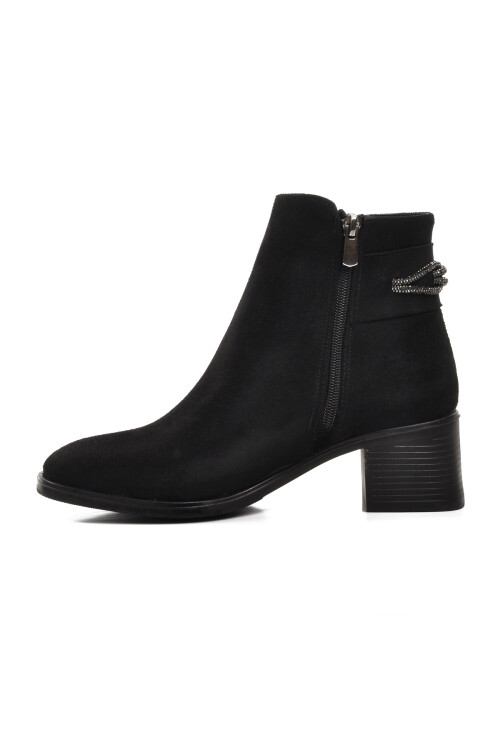 Siyah Süet  Kadın Bot 417534 Z