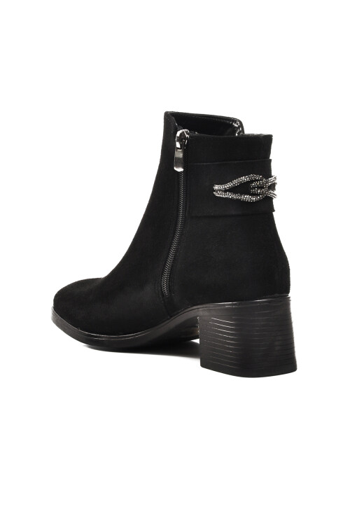 Siyah Süet  Kadın Bot 417534 Z