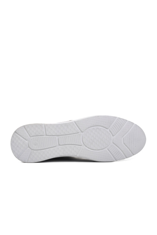 Black-White Mens Casual Shoes 4378 M (Large Size)