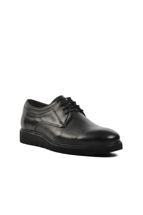 Black Mens Casual Shoes 4389 M (Large Size)