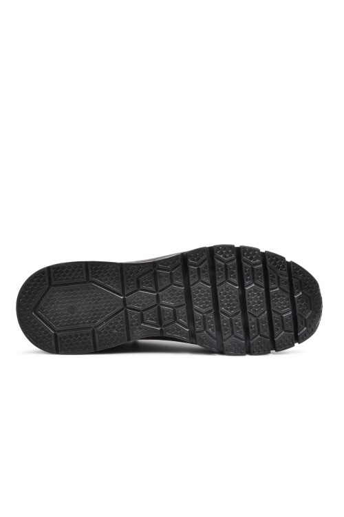 Black Genuine Leather Mens Casual Shoes 4511 M