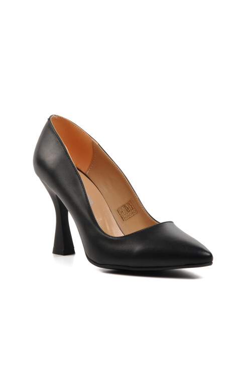 Siyah  Kadın Topuklu Ayakkabı 462121 Z