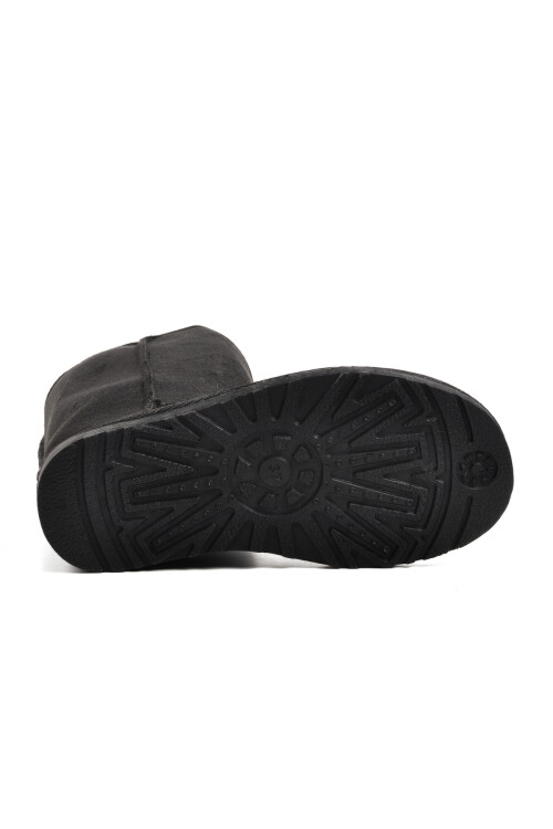 Black Suede Womens Boots 696055 Z