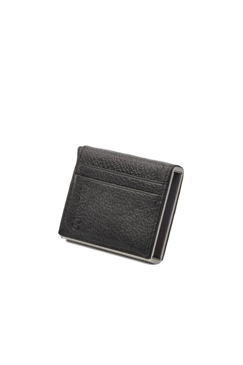 AyakmodBlack Men's Card Holder 8001 Card Holder