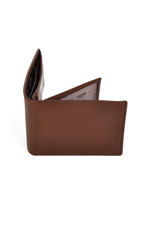 ايكمودمحفظة رجالية بنية اللون 8013