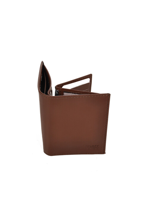 محفظة رجالية بنية اللون 8023