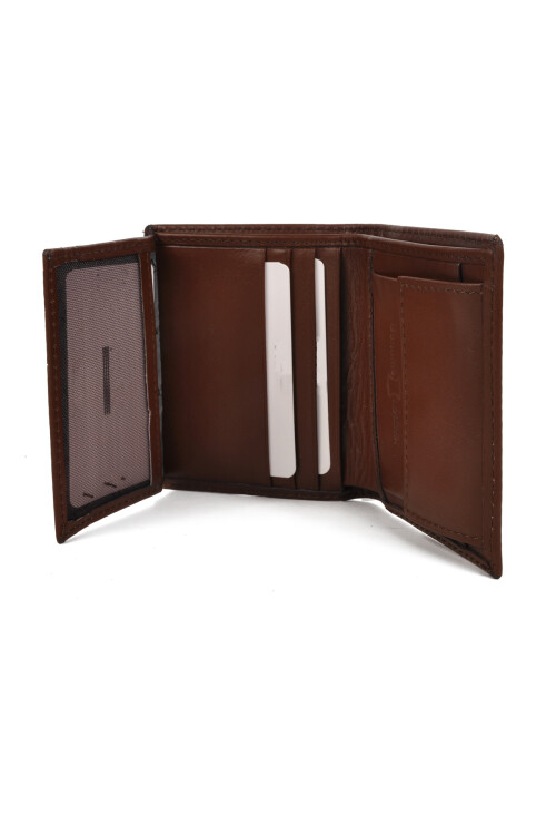 AyakmodBrown Genuine Leather Men's Wallet 8033