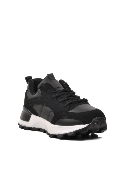 Black-White Unisex Sneaker 9927 G