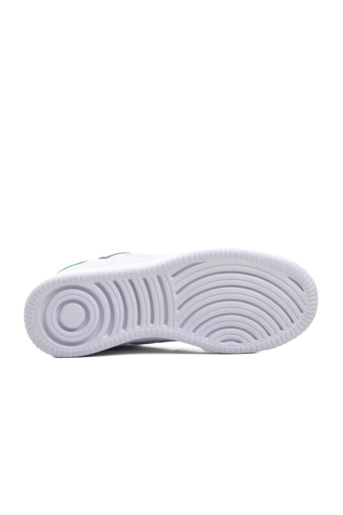 حذاء رياضي أبيض أرجواني للجنسين من بيري جي