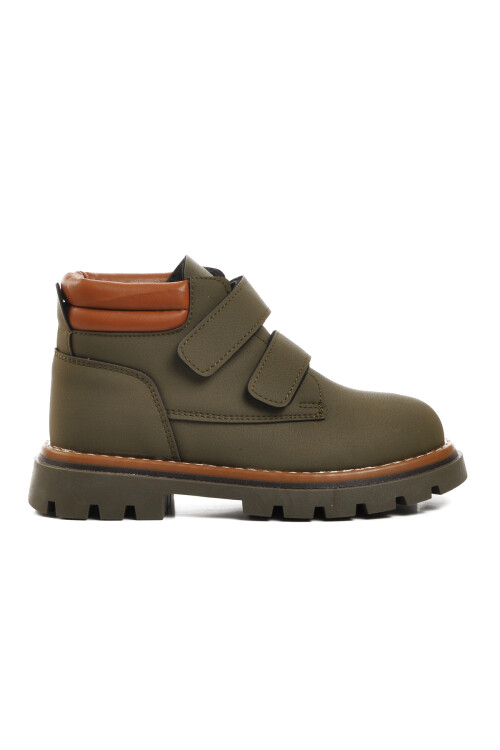 AyakmodKhaki Tan Boy's Boots Ctaye F