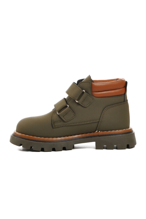 AyakmodKhaki Tan Boy's Boots Ctaye F