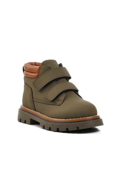AyakmodKhaki Tan Boy's Boots Ctaye F