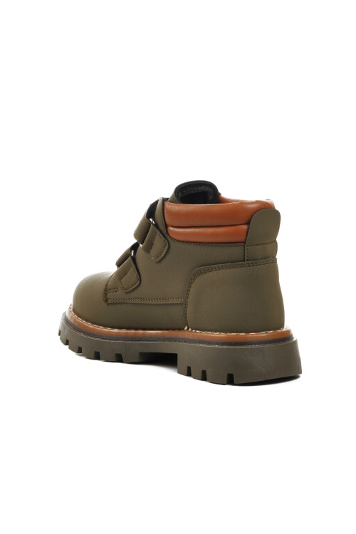AyakmodKhaki Tan Boy's Boots Ctaye F
