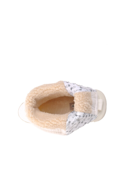 Beyaz Rugan  Kadın Kar Botu DMK-Z001 Z