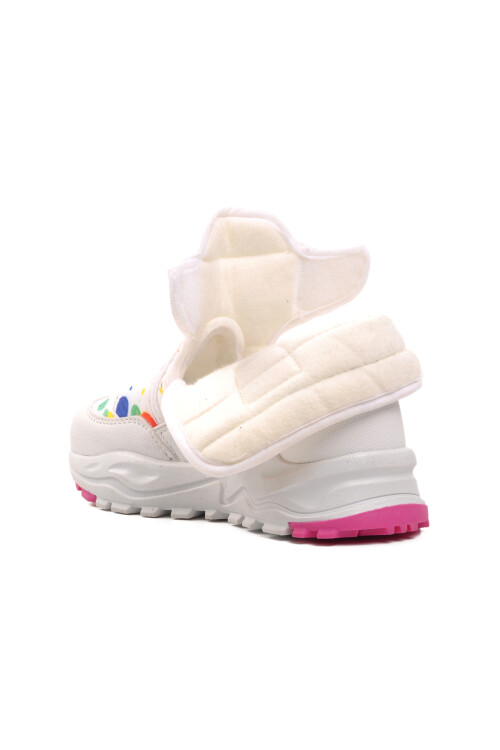 AyakmodBeyaz  Çocuk Kar Botu FY222 P