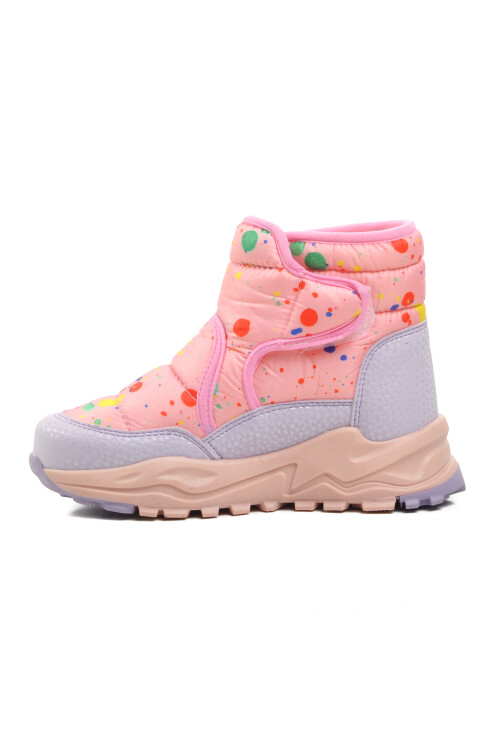 AyakmodPembe-Lila  Çocuk Kar Botu FY222 P